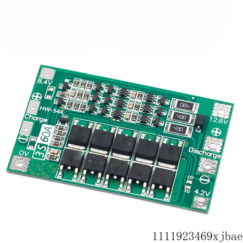 Battery Equalizer Balancer - 3S 60A Lithium Battery Charging Protection