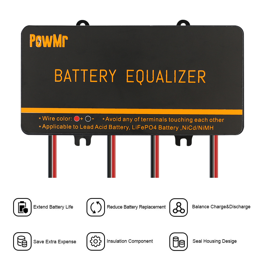 PowMr USA 24V 48V Battery Equa - Battery Equalizer Balancer 评论和价格