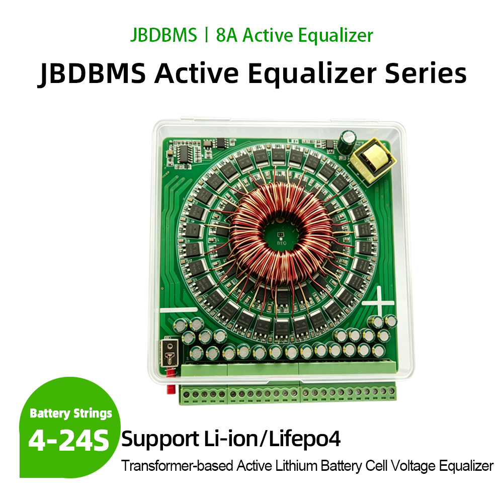JBDBMS 4-24S 8A Active Battery - Battery Equalizer Balancer 评论和价格