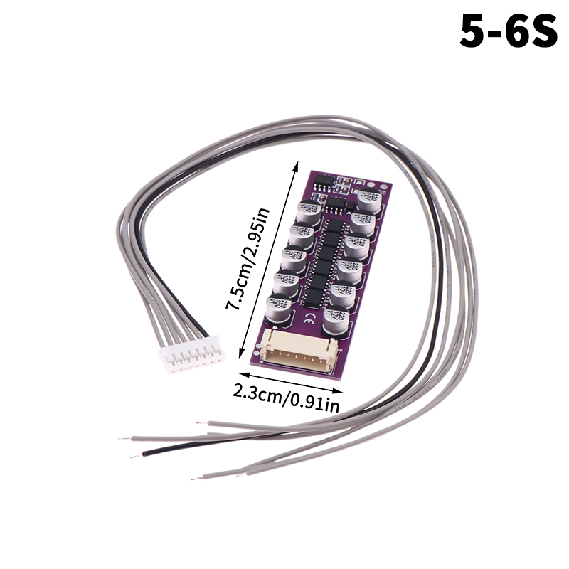 (YY)1Pc 1.2A BMS 3S 4S 5S 6S 1 - Battery Equalizer Balancer 评论和价格